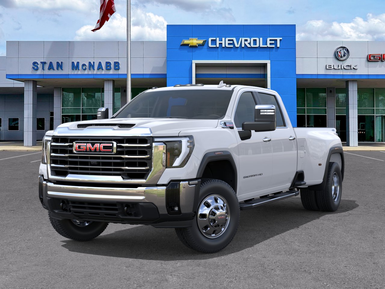 New 2026 Summit White GMC SLT DRW image 30