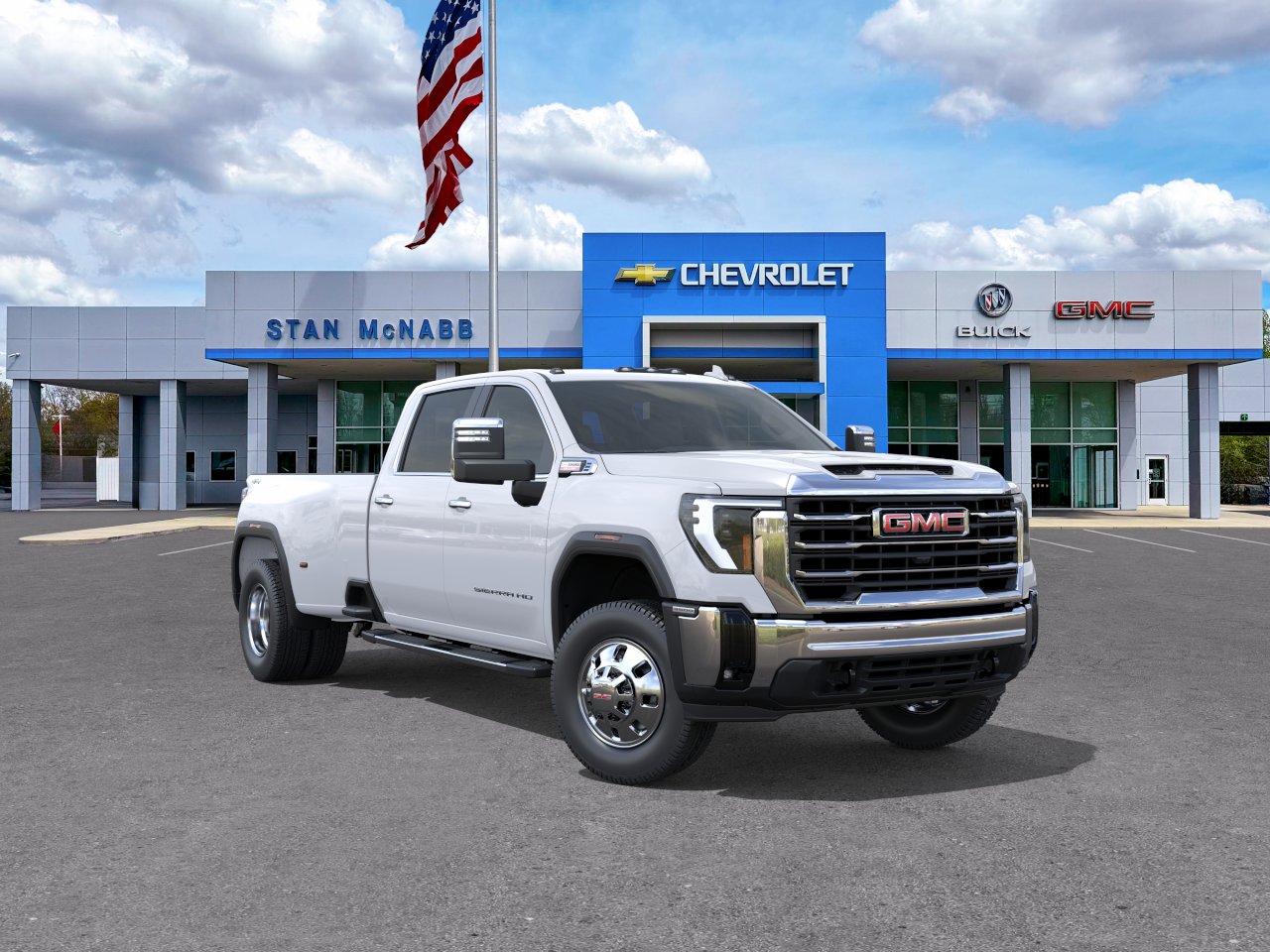 New 2026 Summit White GMC SLT DRW image 25