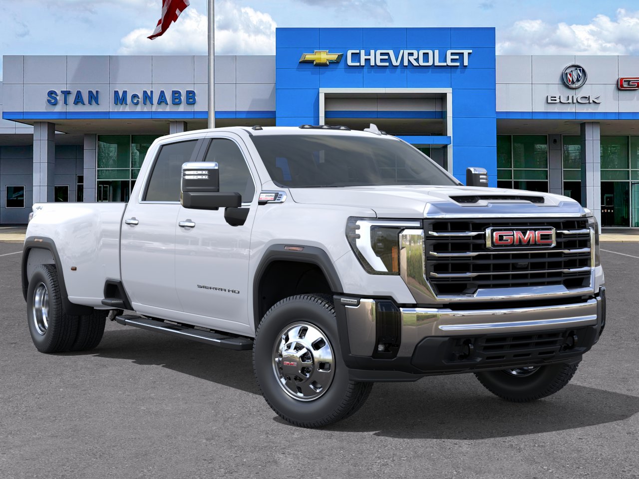 New 2026 Summit White GMC SLT DRW image 31