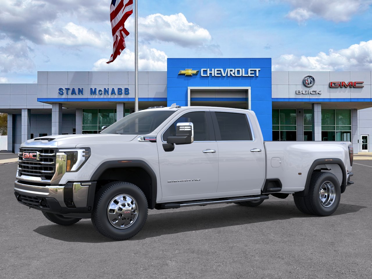 New 2026 Summit White GMC SLT DRW image 26
