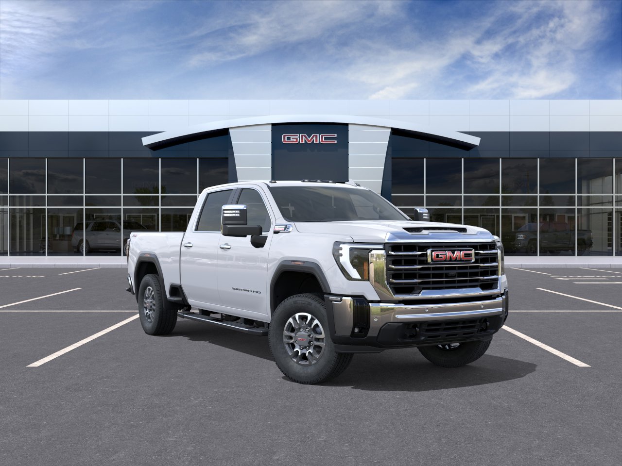 New 2026 Summit White GMC SLT image 25