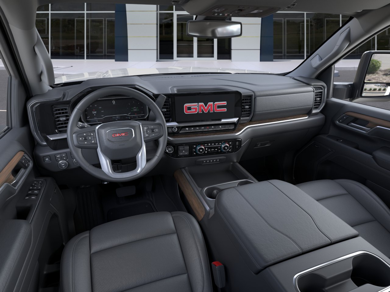 New 2026 Summit White GMC SLT image 39