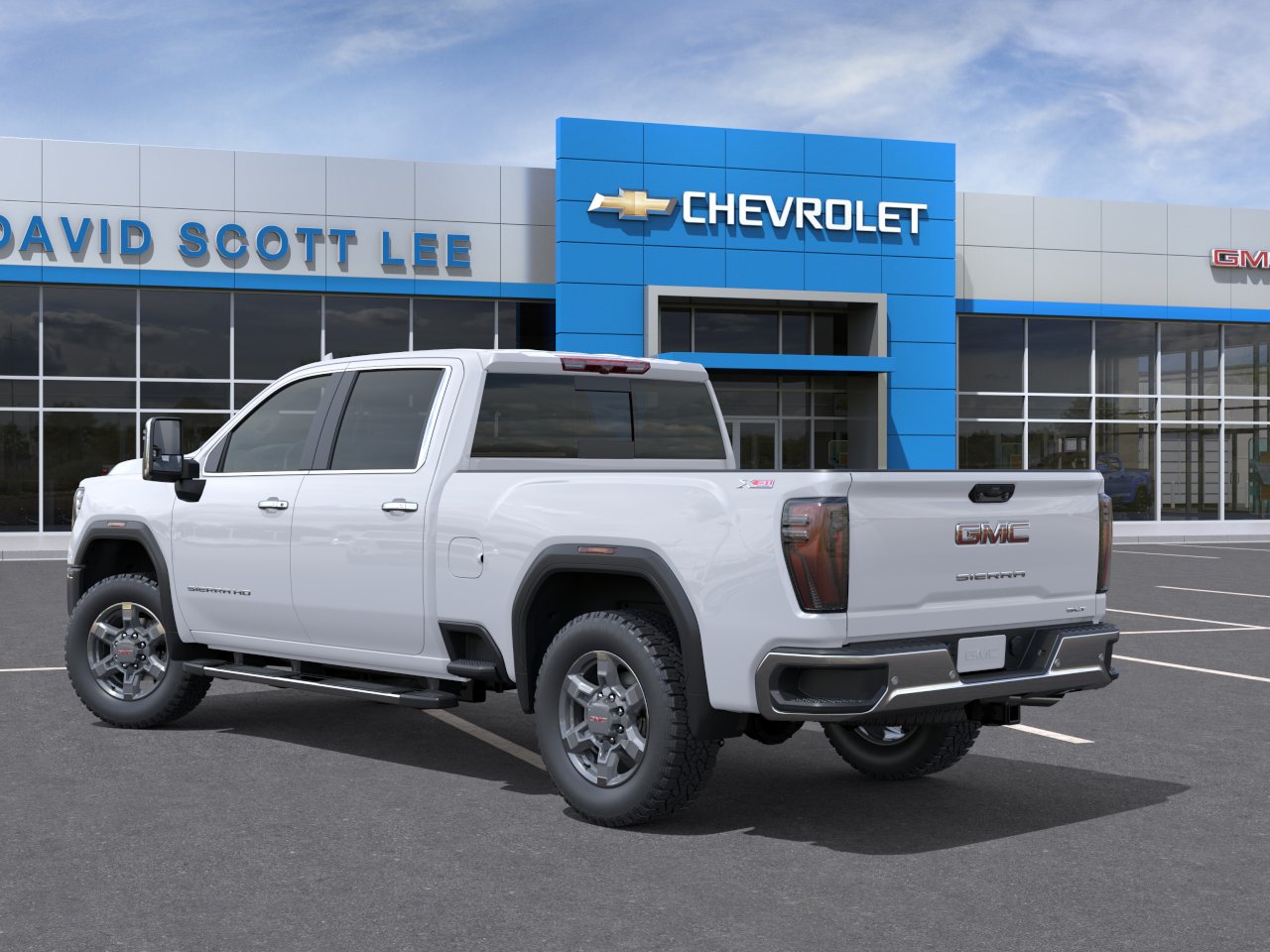New 2026 Summit White GMC SLT image 3