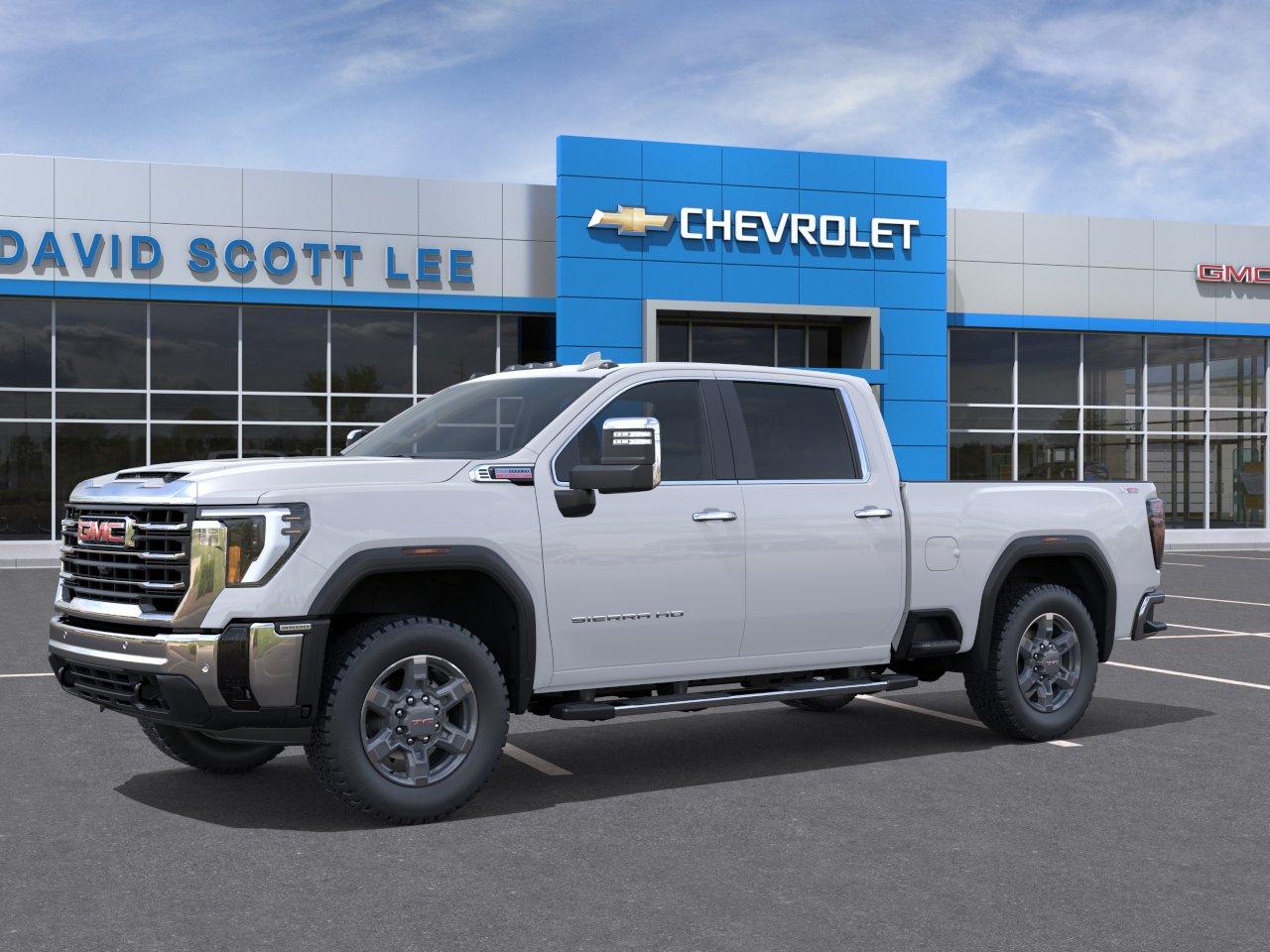 New 2026 Summit White GMC SLT image 2
