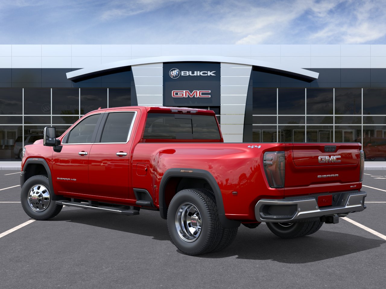 New 2026 Volcanic Red Tintcoat GMC SLT DRW image 27