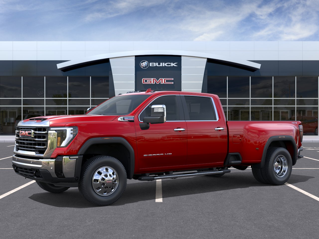 New 2026 Volcanic Red Tintcoat GMC SLT DRW image 26