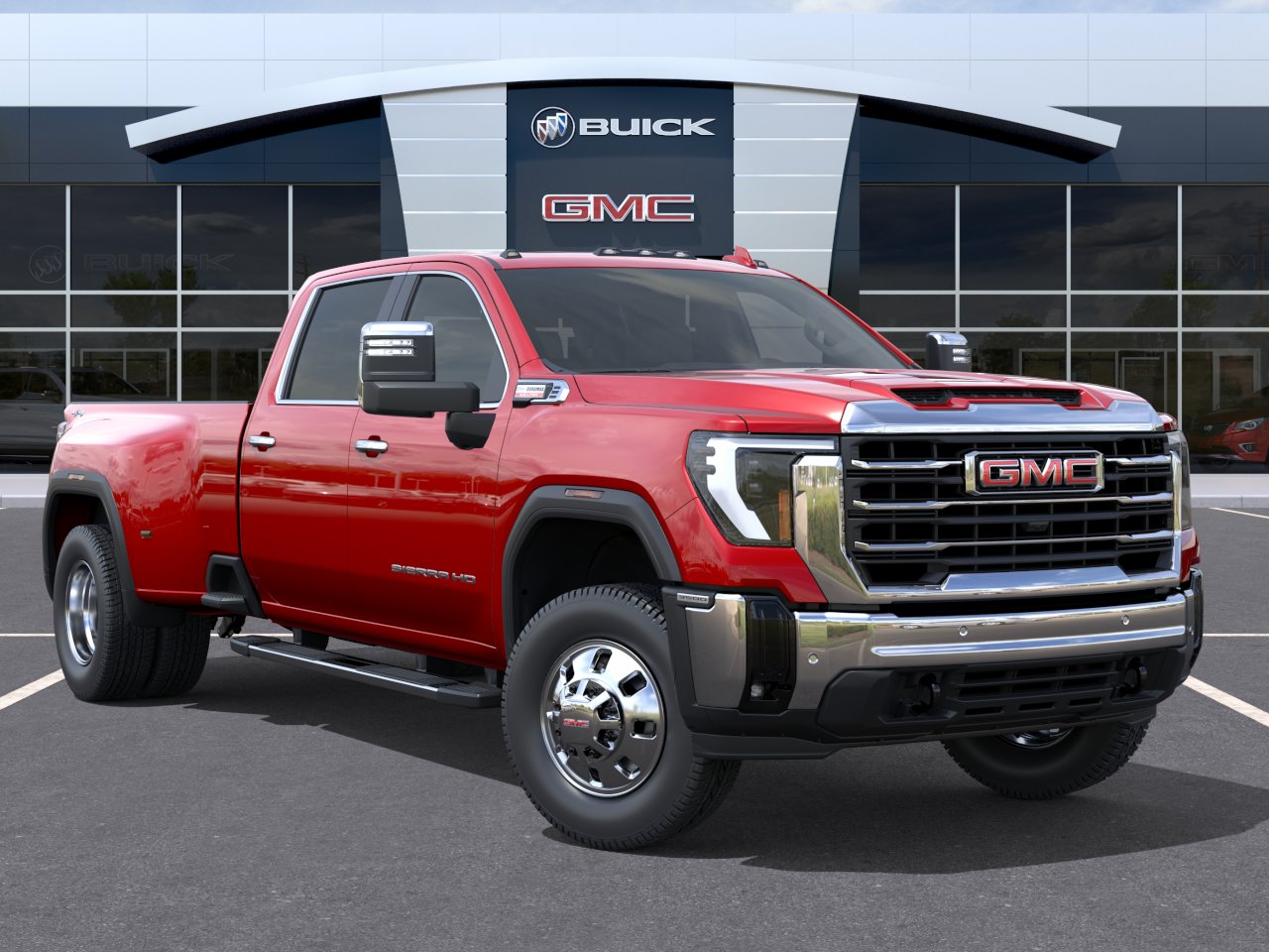New 2026 Volcanic Red Tintcoat GMC SLT DRW image 31