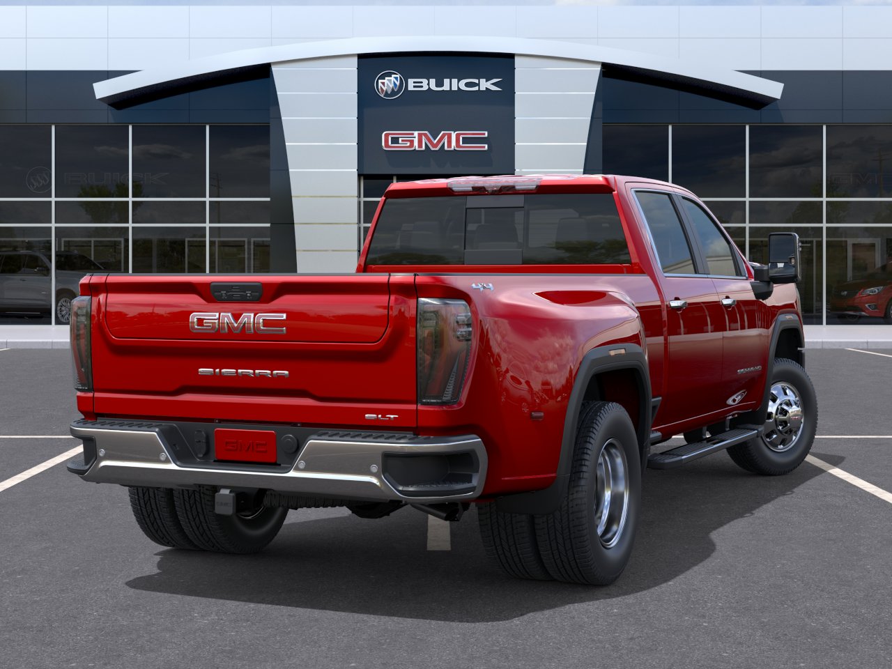 New 2026 Volcanic Red Tintcoat GMC SLT DRW image 28