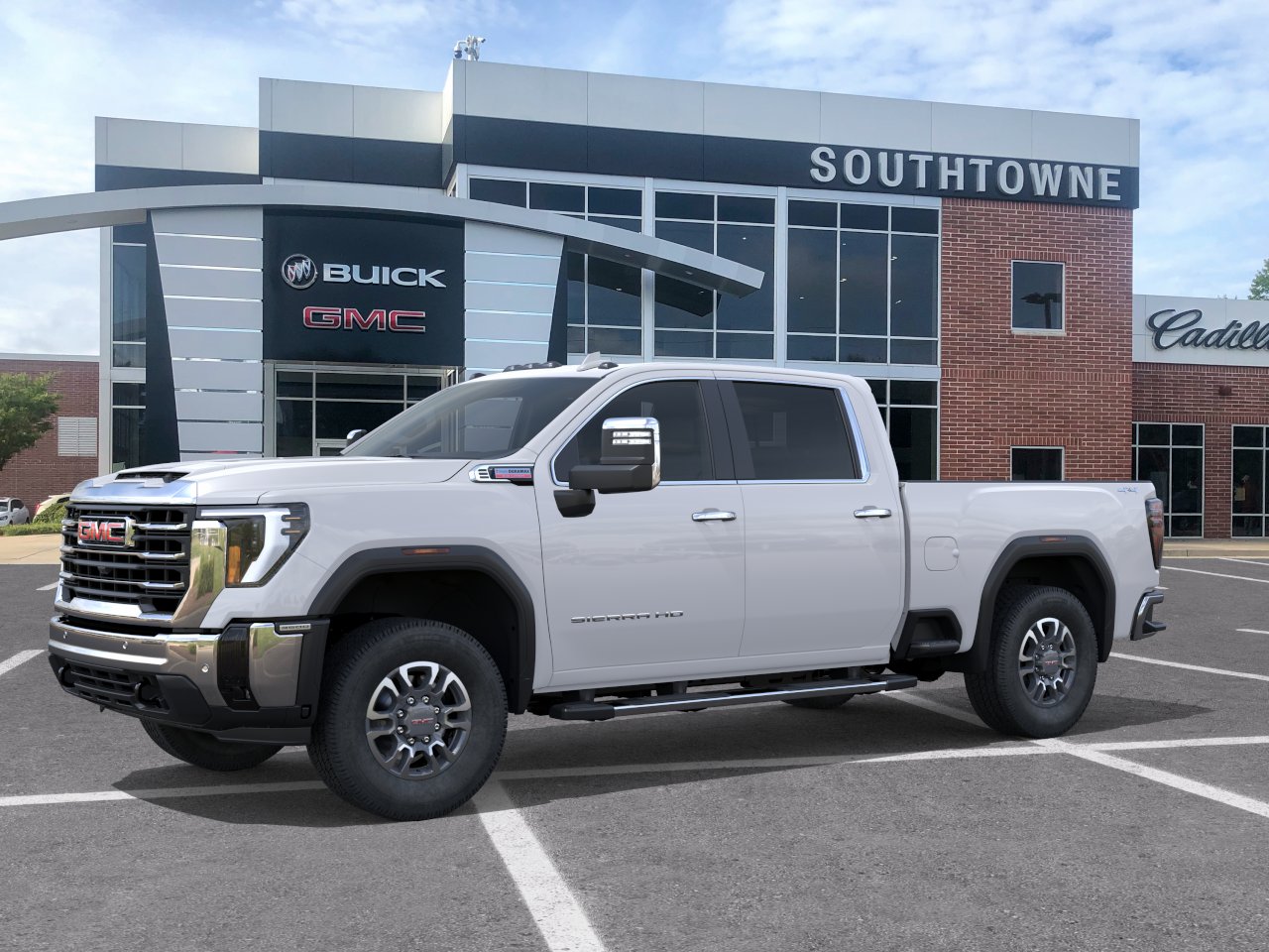 New 2026 Summit White GMC SLT image 26