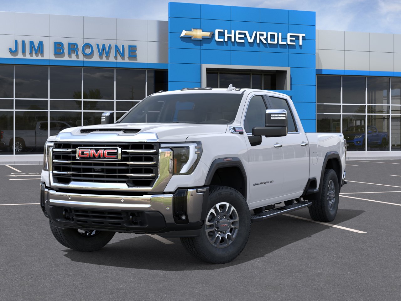New 2026 Summit White GMC SLT image 39