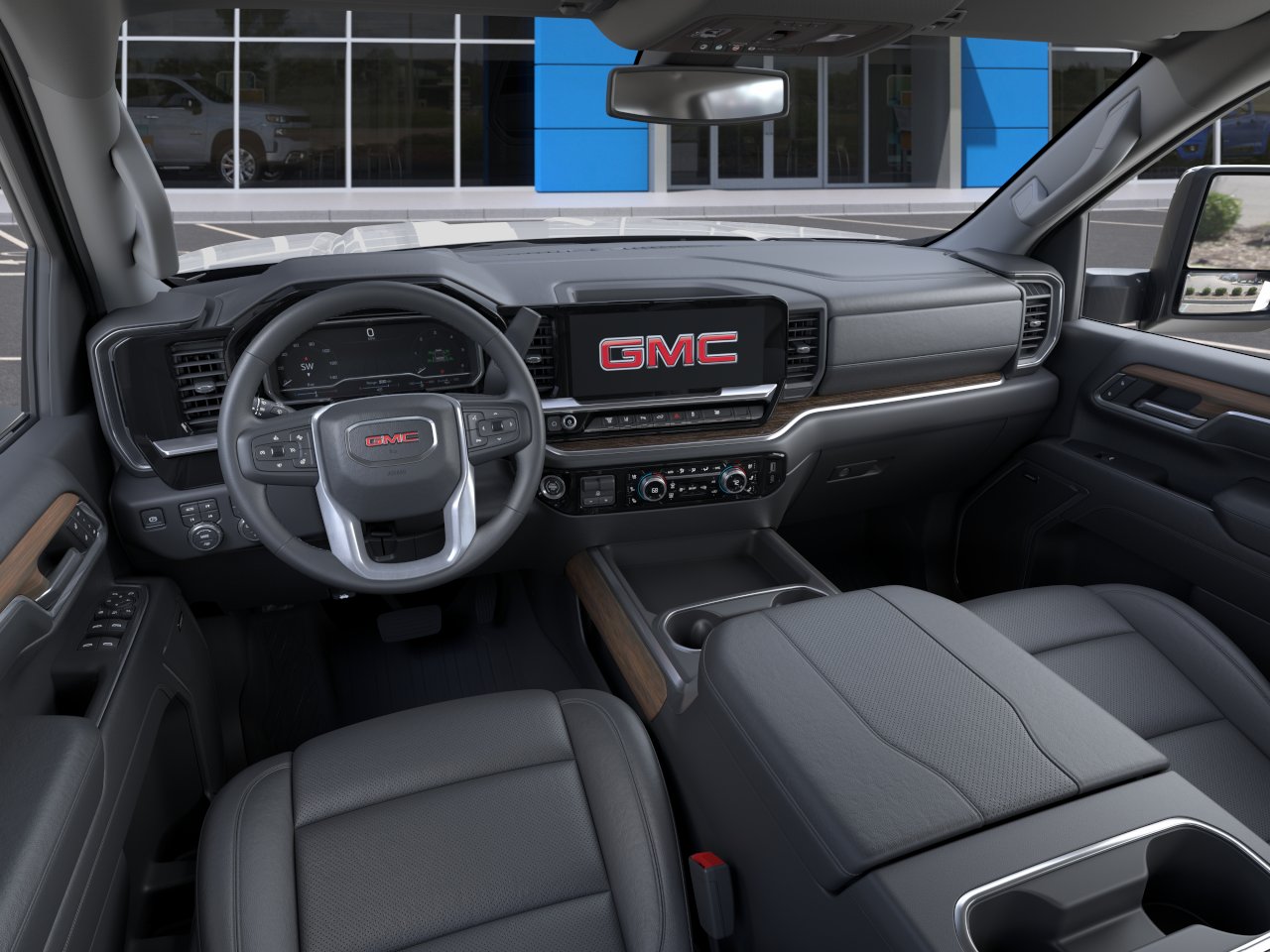 New 2026 Summit White GMC SLT image 48