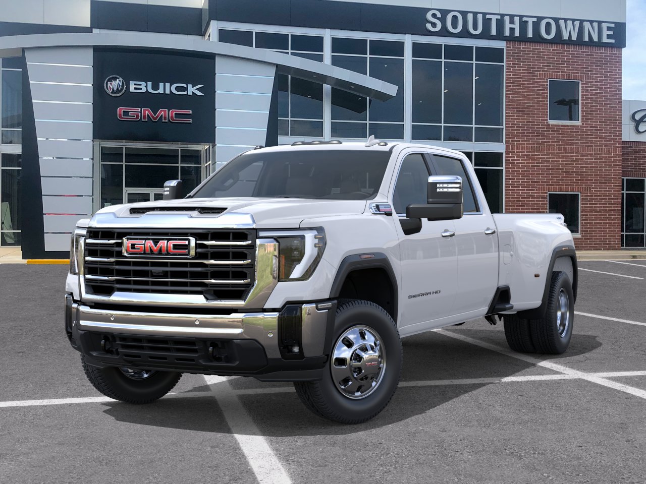 New 2026 Summit White GMC SLT DRW image 30