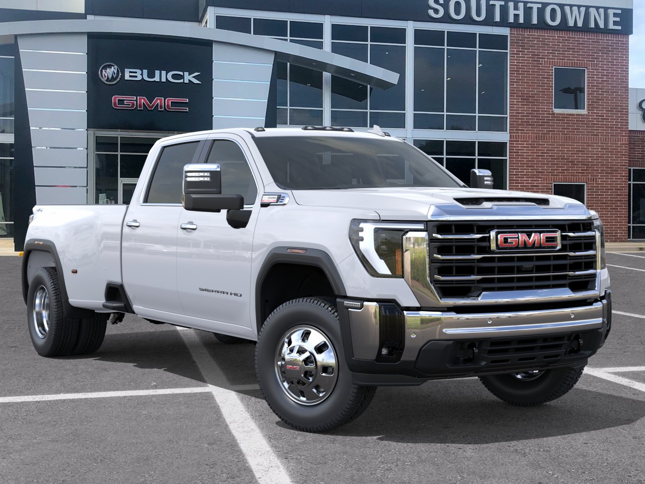 New 2026 Summit White GMC SLT DRW image 31