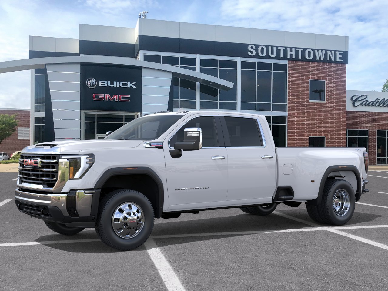 New 2026 Summit White GMC SLT DRW image 26
