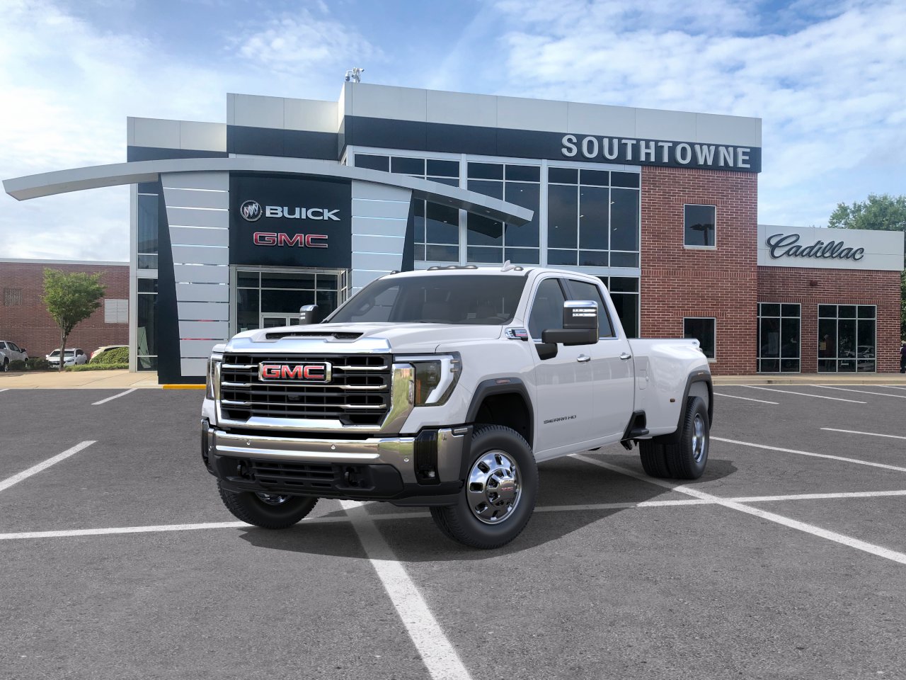 New 2026 Summit White GMC SLT DRW image 32