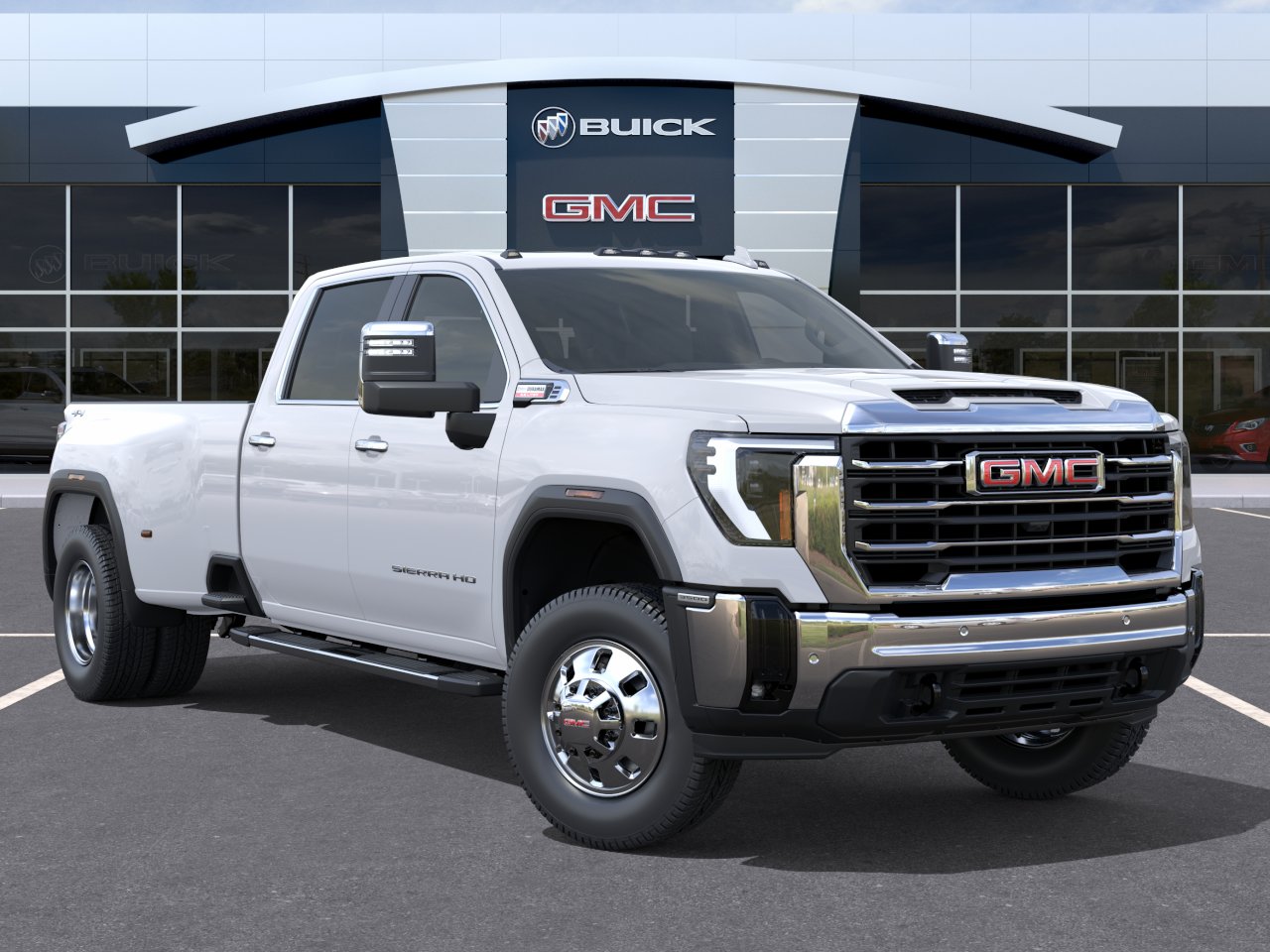 New 2026 Summit White GMC SLT DRW image 31