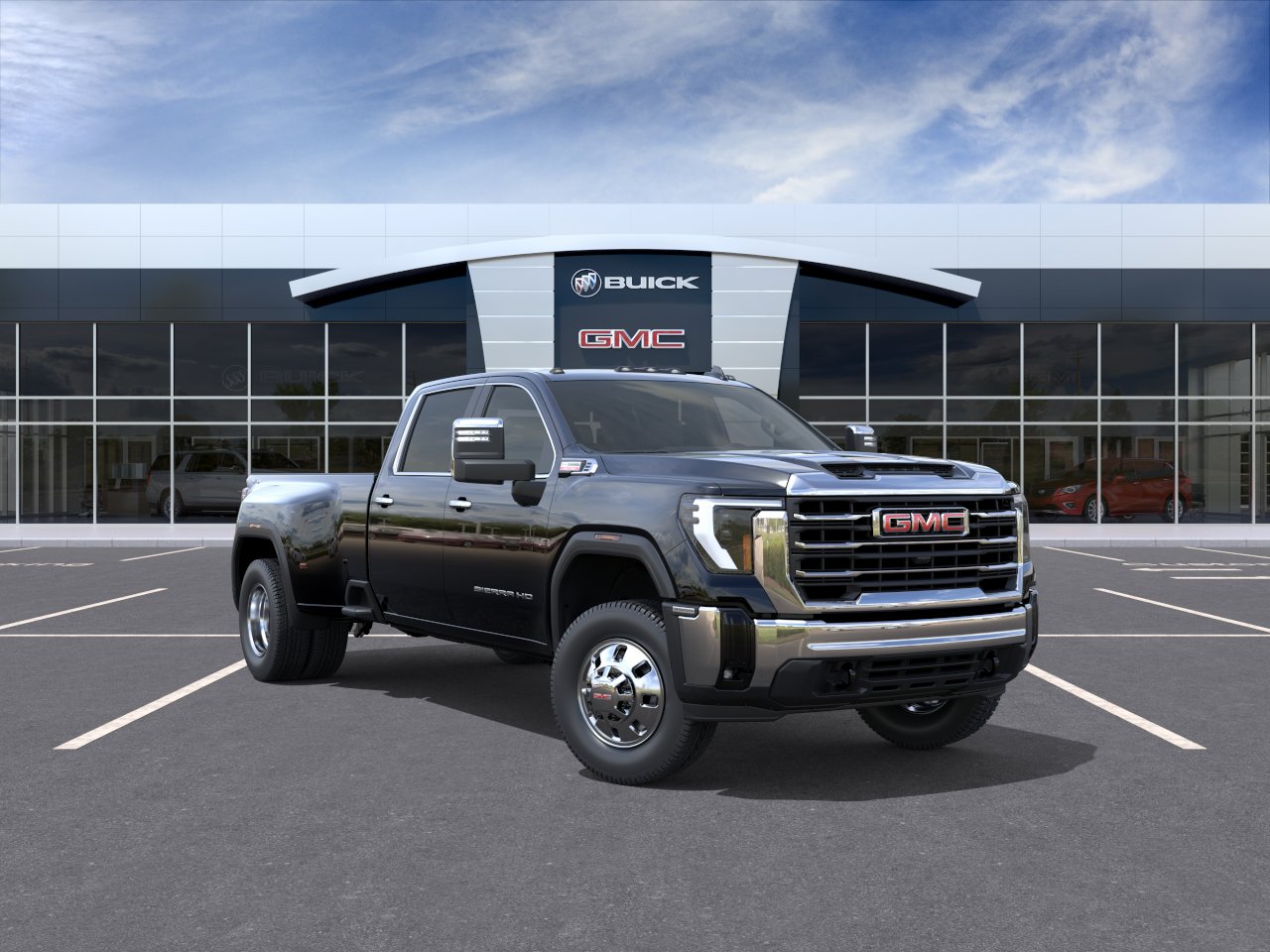 New 2026 Onyx Black GMC SLT DRW image 25