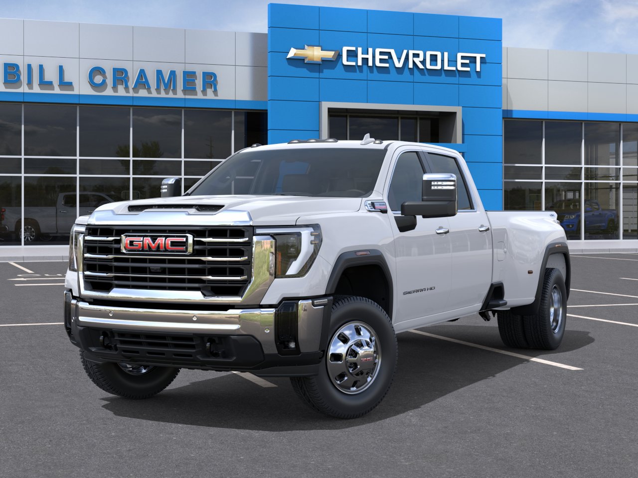 New 2026 Summit White GMC SLT DRW image 30