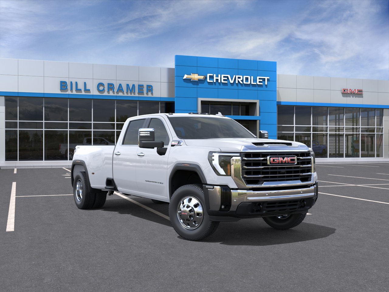 New 2026 Summit White GMC SLT DRW image 25