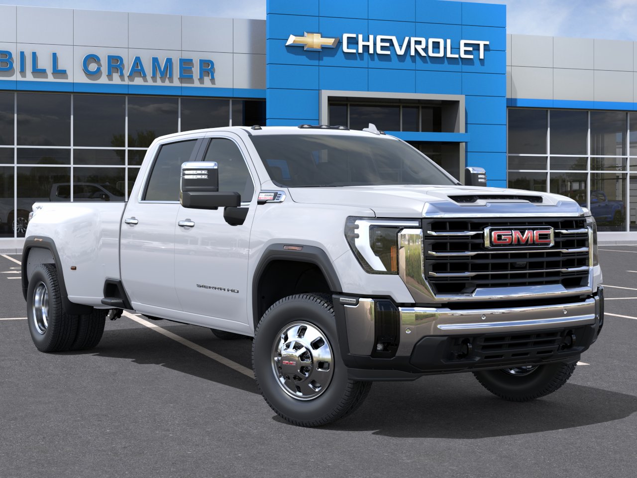 New 2026 Summit White GMC SLT DRW image 31