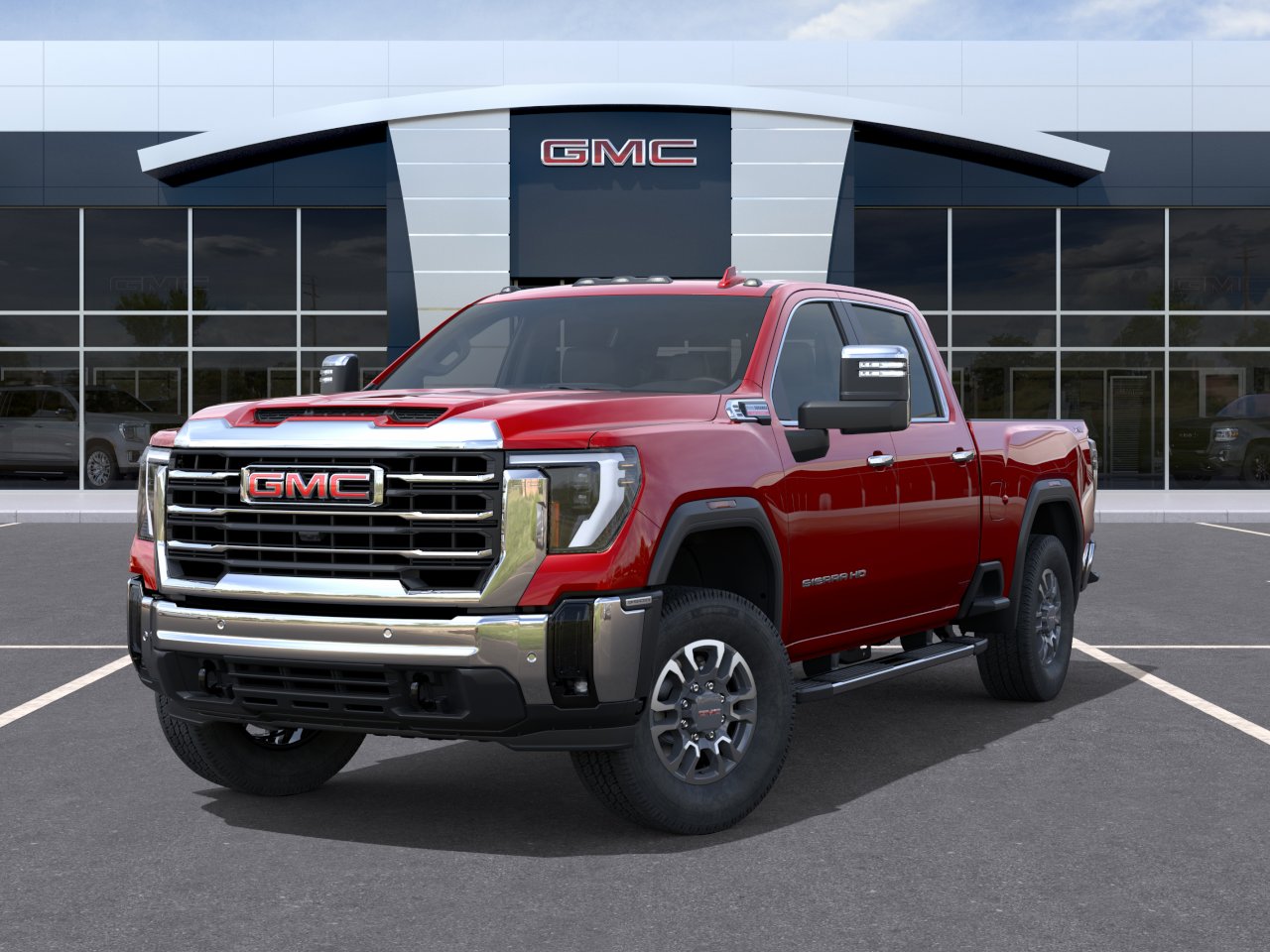 New 2026 Volcanic Red Tintcoat GMC SLT image 30
