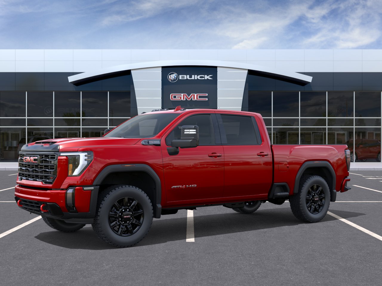 New 2026 Volcanic Red Tintcoat GMC AT4 image 2