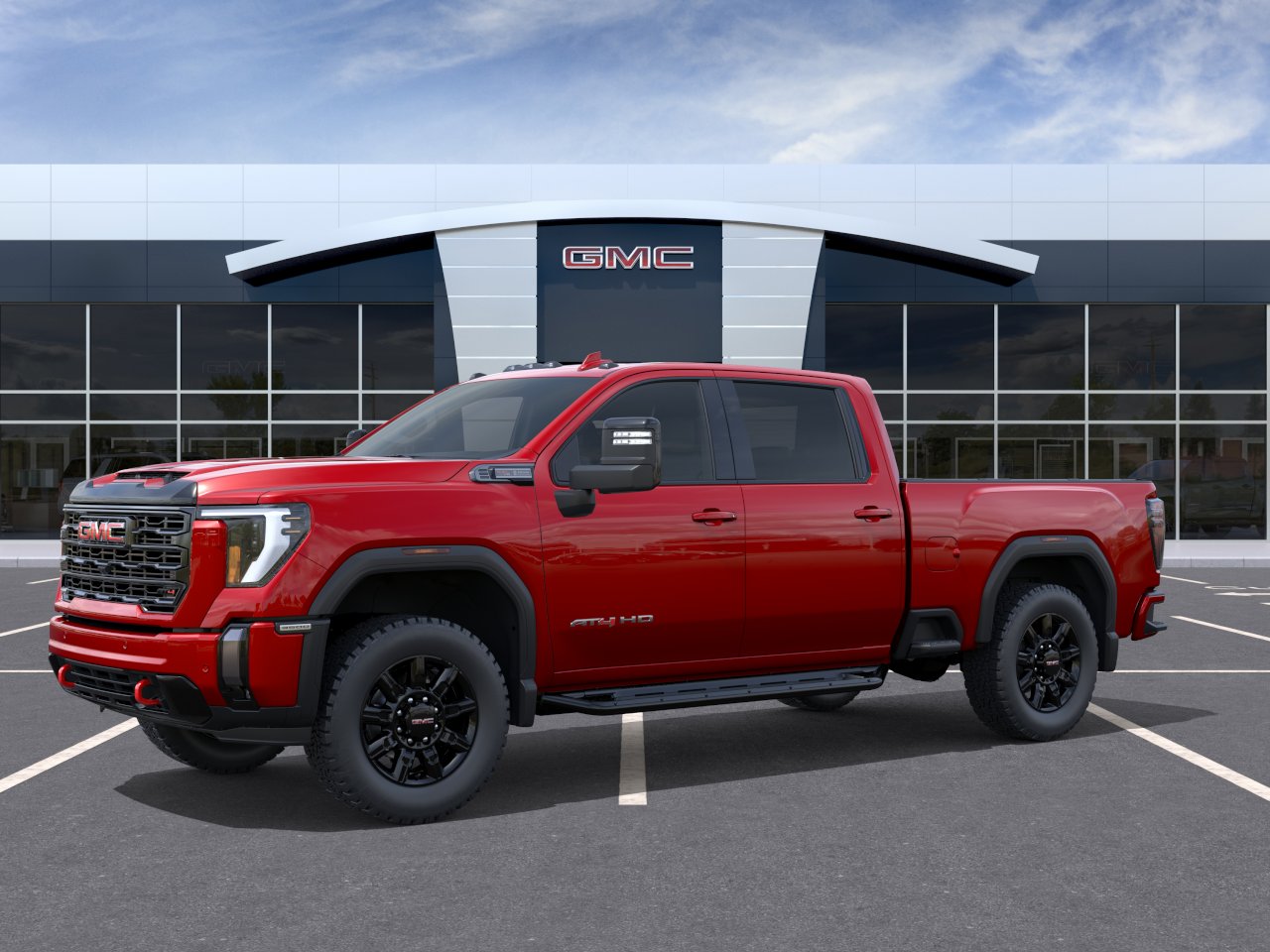 New 2026 Volcanic Red Tintcoat GMC AT4 image 2