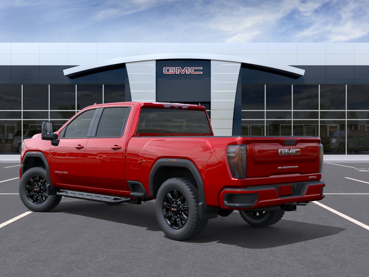 New 2026 Volcanic Red Tintcoat GMC AT4 image 3