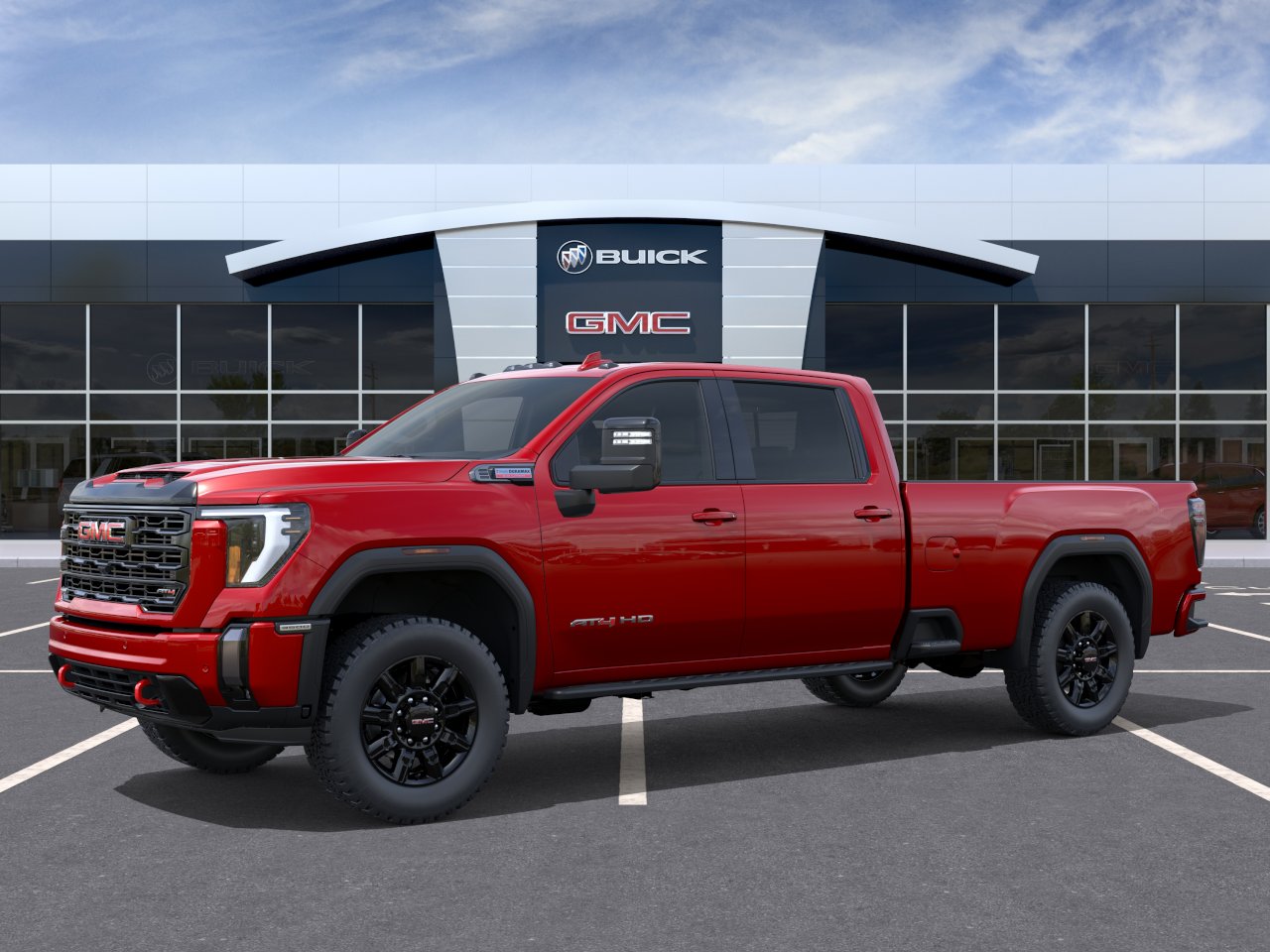 New 2026 Volcanic Red Tintcoat GMC AT4 image 2