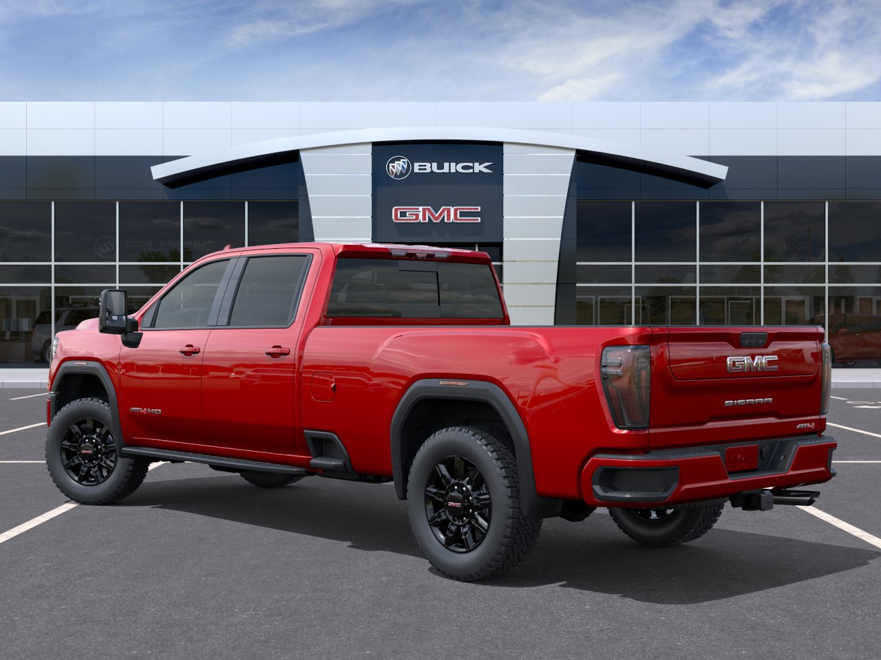 New 2026 Volcanic Red Tintcoat GMC AT4 image 3