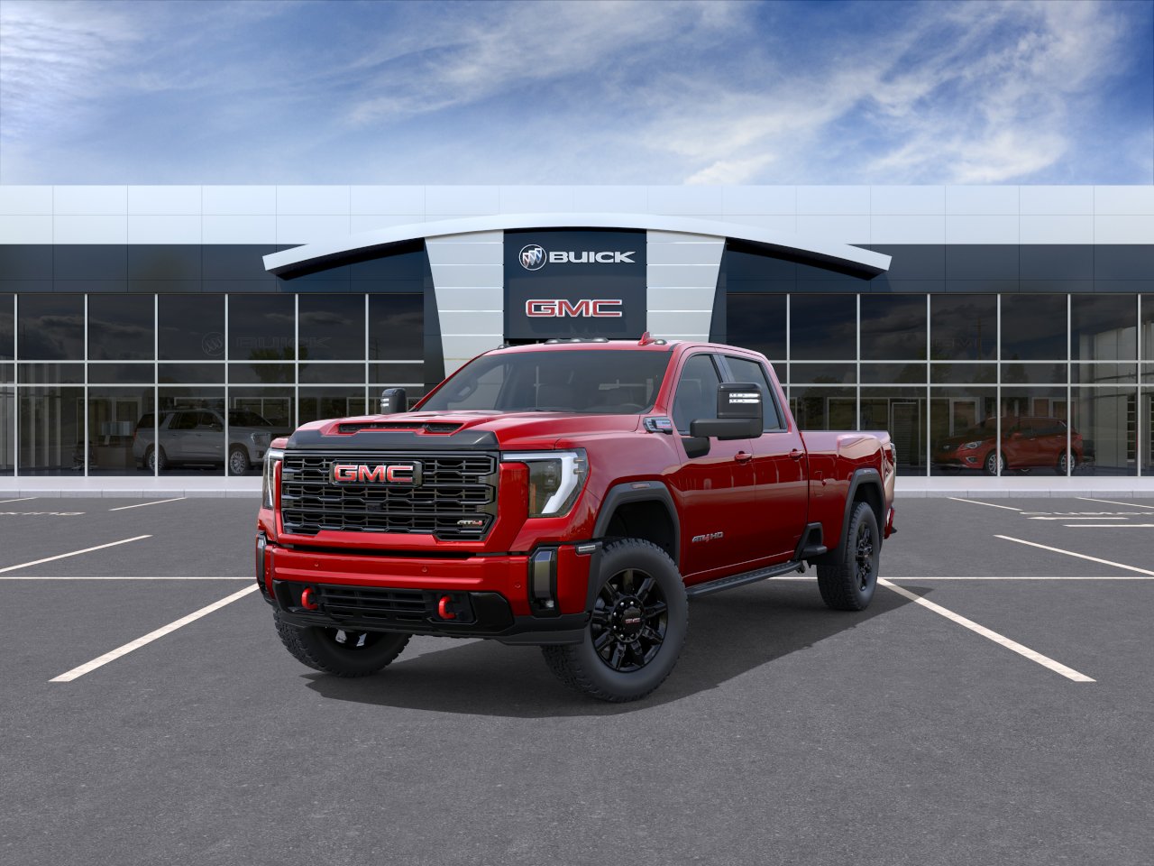 New 2026 Volcanic Red Tintcoat GMC AT4 image 8