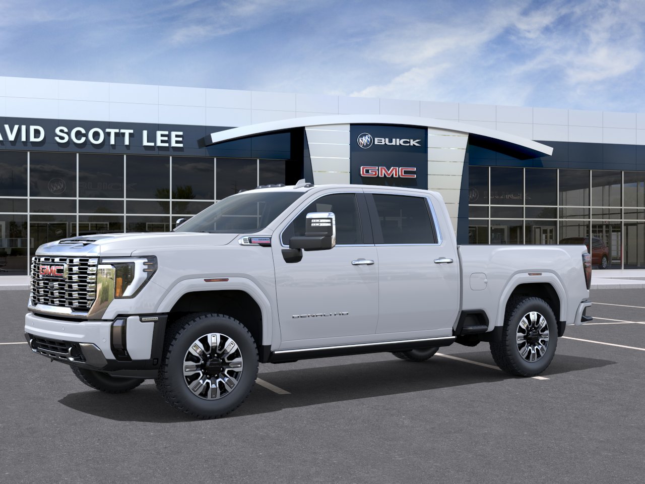 New 2026 Glacier White Tricoat GMC Denali image 2