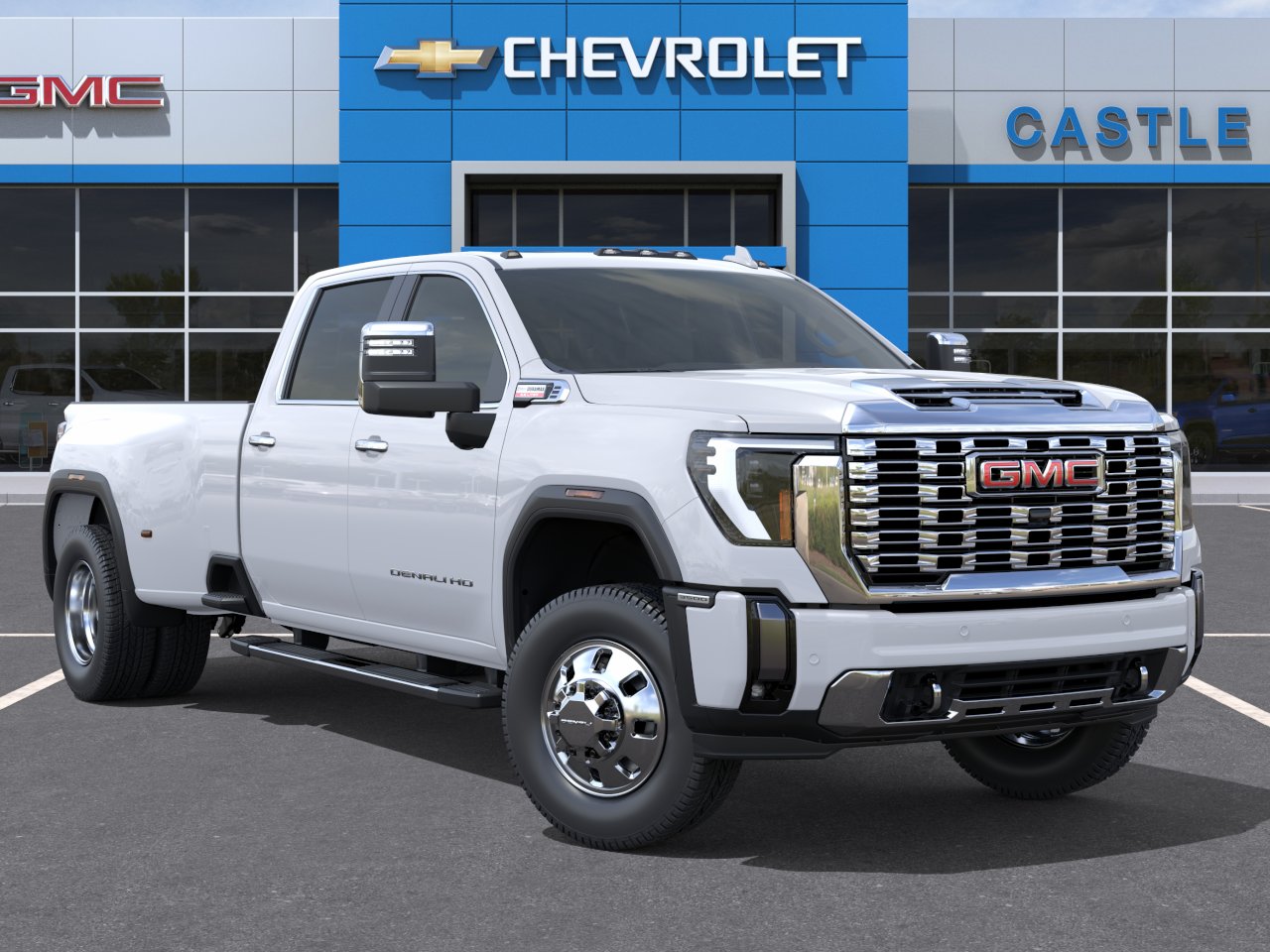New 2026 Glacier White Tricoat GMC Denali DRW image 45