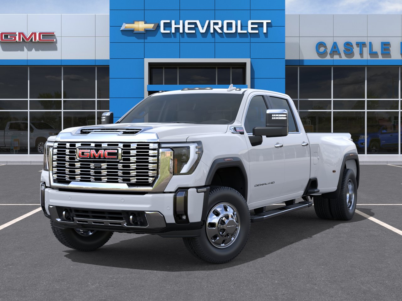 New 2026 Glacier White Tricoat GMC Denali DRW image 44