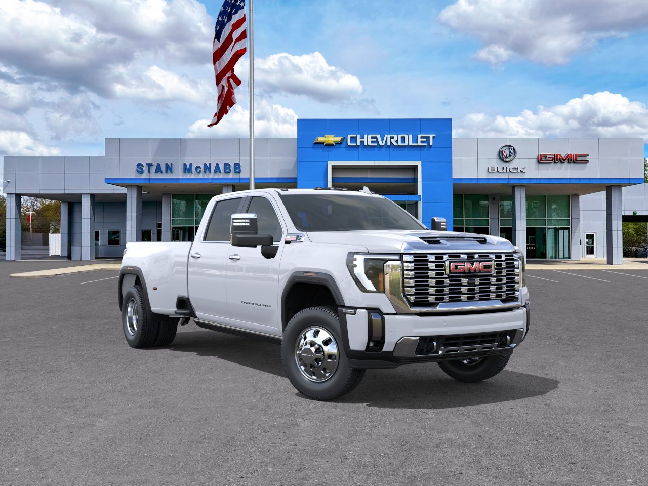 New 2026 Glacier White Tricoat GMC Denali DRW image 25