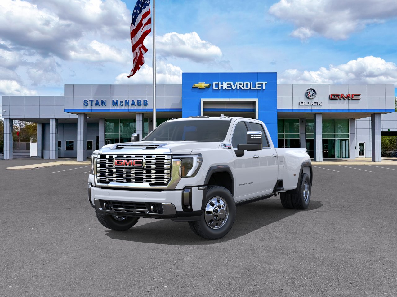 New 2026 Glacier White Tricoat GMC Denali DRW image 32