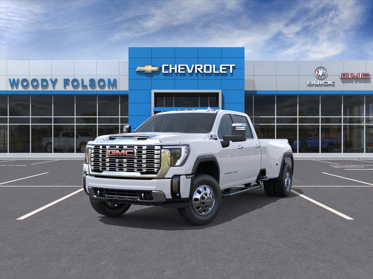 New 2026 Summit White GMC Denali DRW image 8