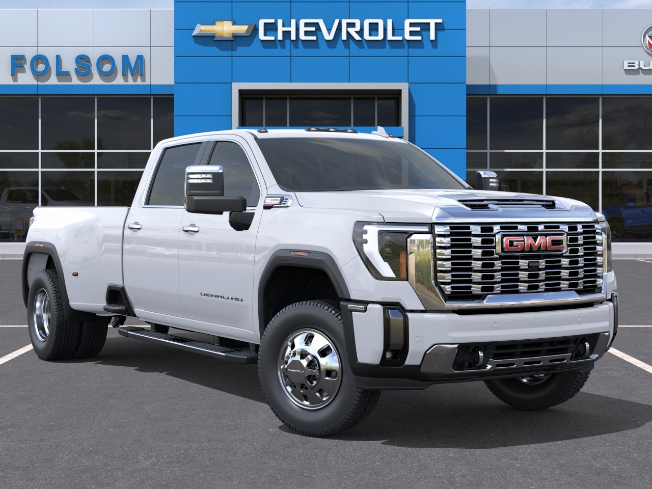 New 2026 Summit White GMC Denali DRW image 7