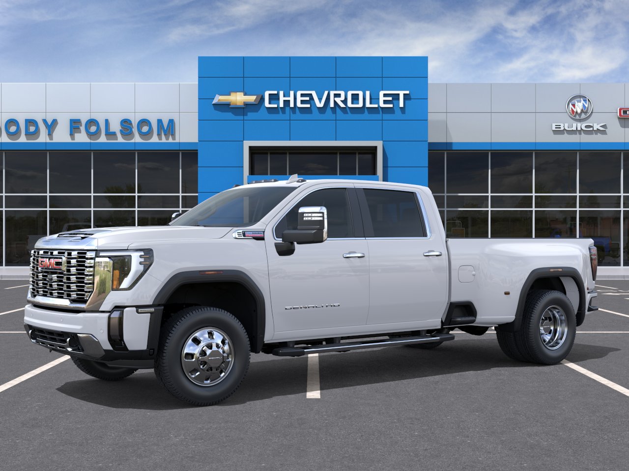 New 2026 Summit White GMC Denali DRW image 2