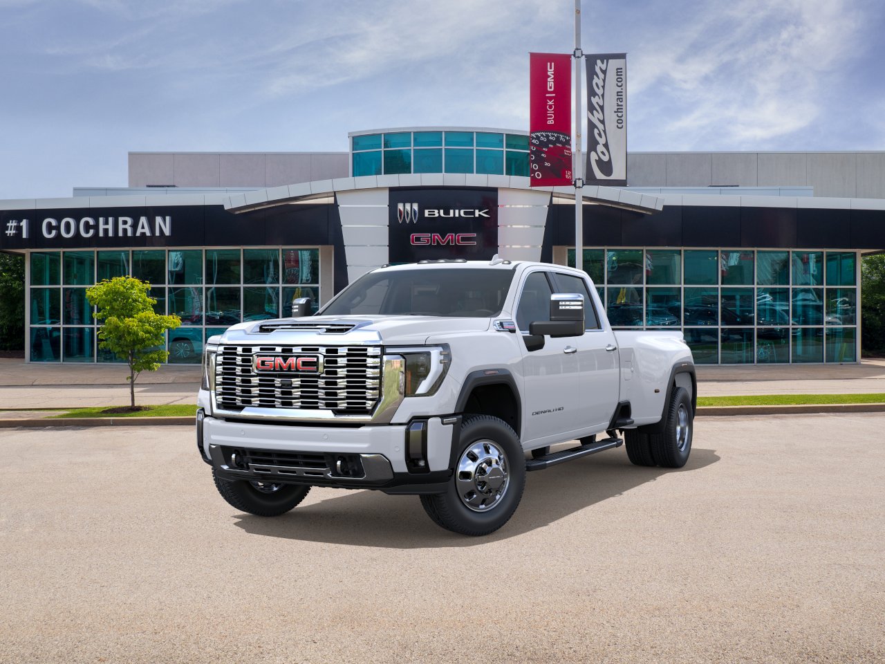 New 2026 Summit White GMC Denali DRW image 8