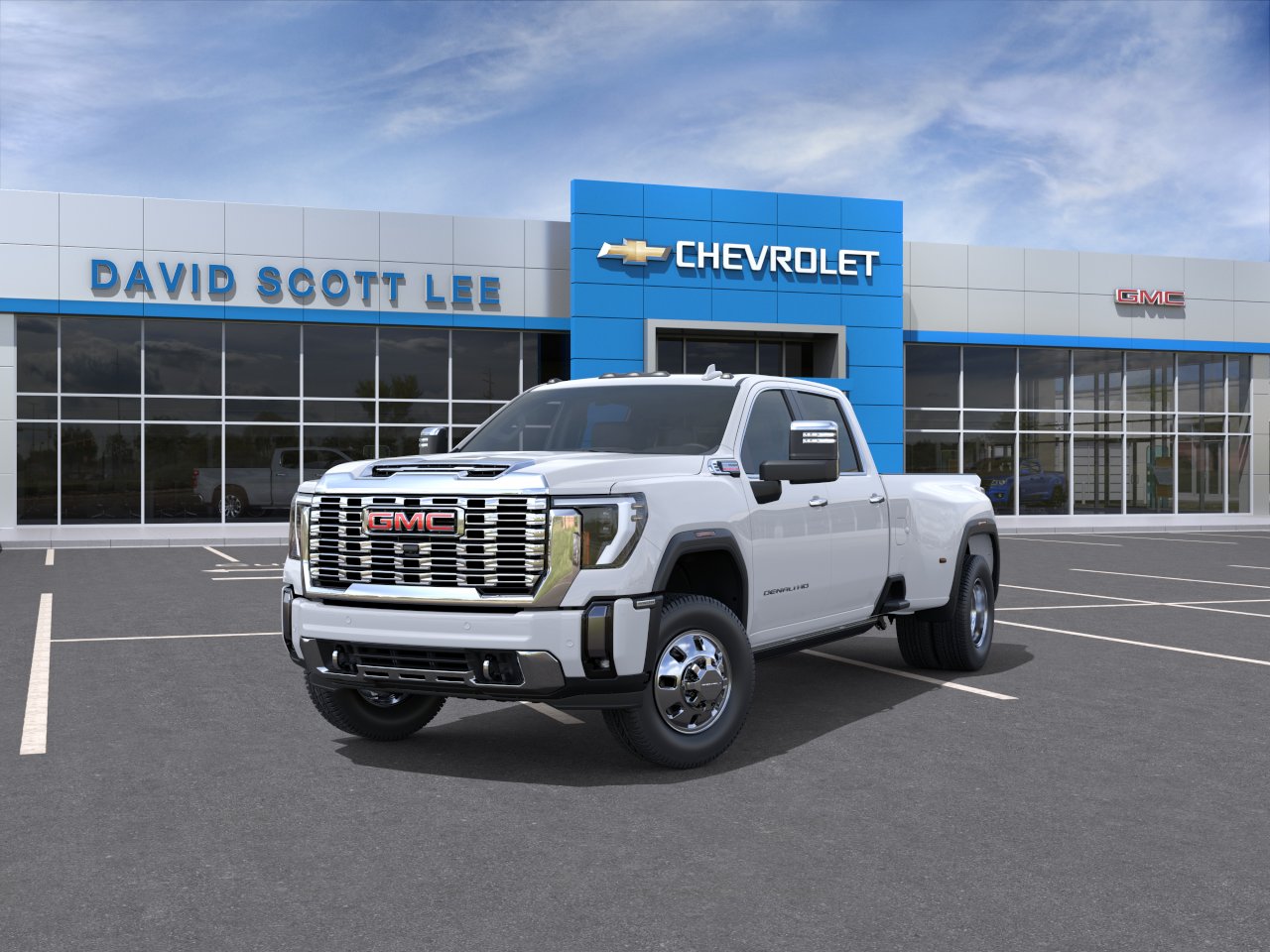 New 2026 Glacier White Tricoat GMC Denali DRW image 8
