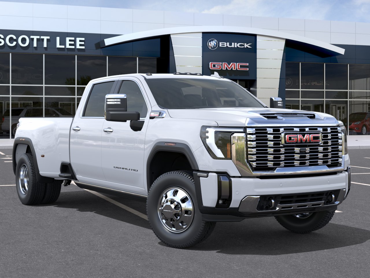 New 2026 Glacier White Tricoat GMC Denali DRW image 7