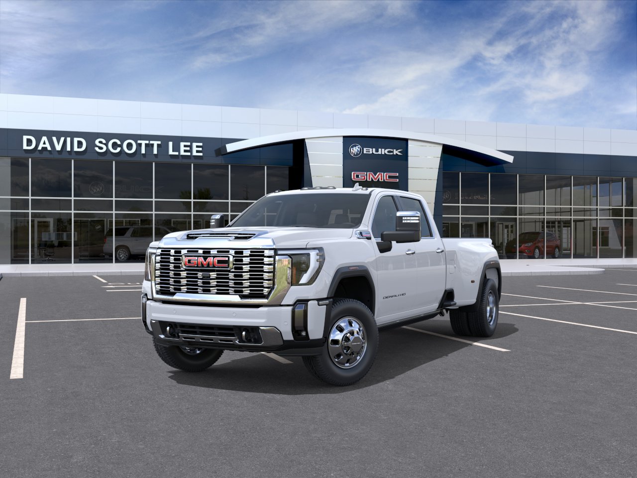 New 2026 Glacier White Tricoat GMC Denali DRW image 8