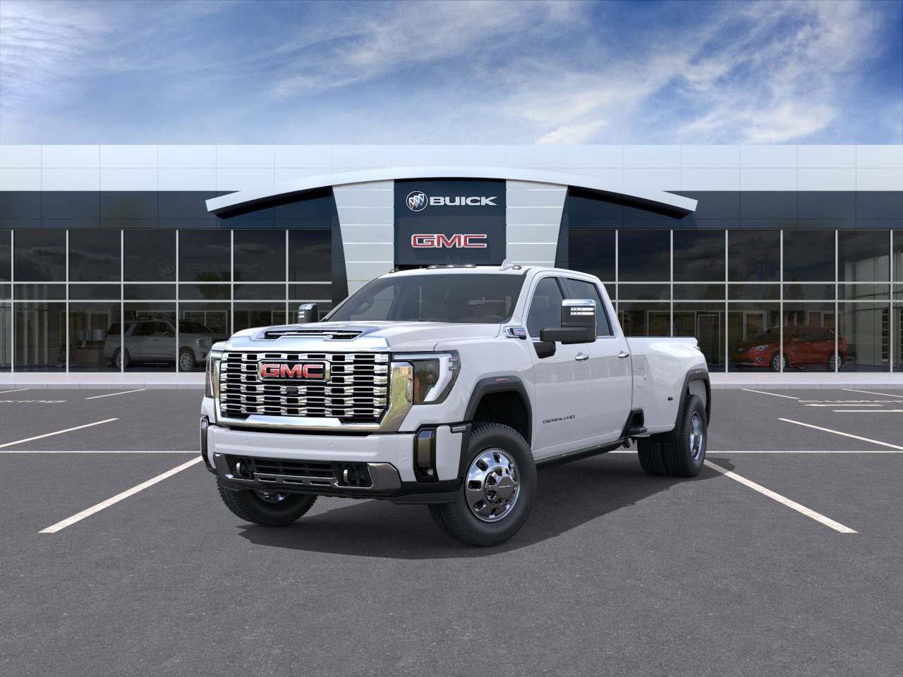 New 2026 Glacier White Tricoat GMC Denali DRW image 44