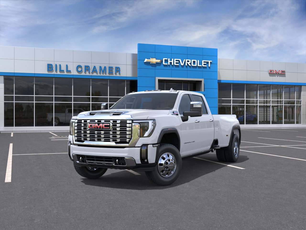 New 2026 Glacier White Tricoat GMC Denali DRW image 32