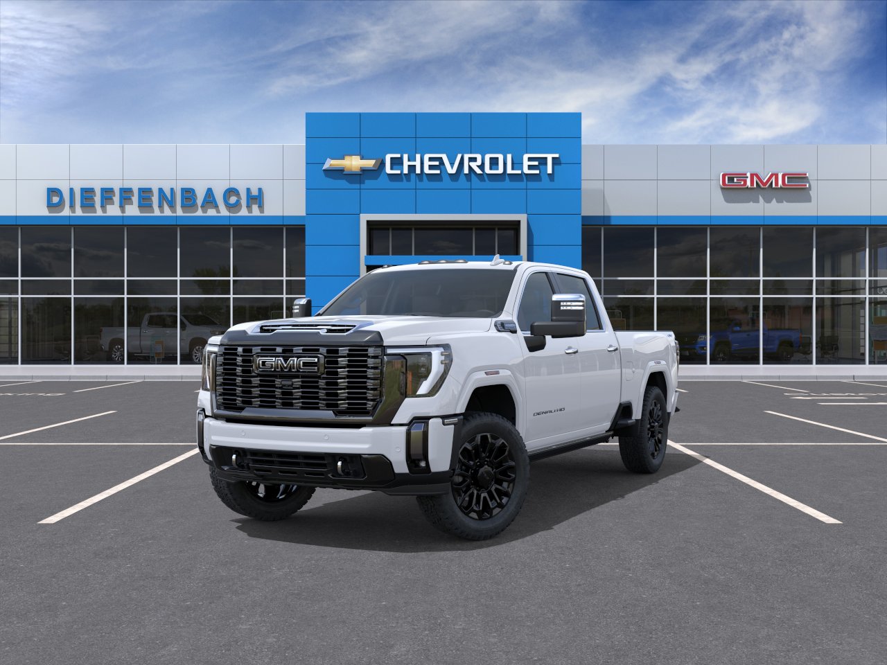 New 2026 Glacier White Tricoat GMC Denali Ultimate image 8
