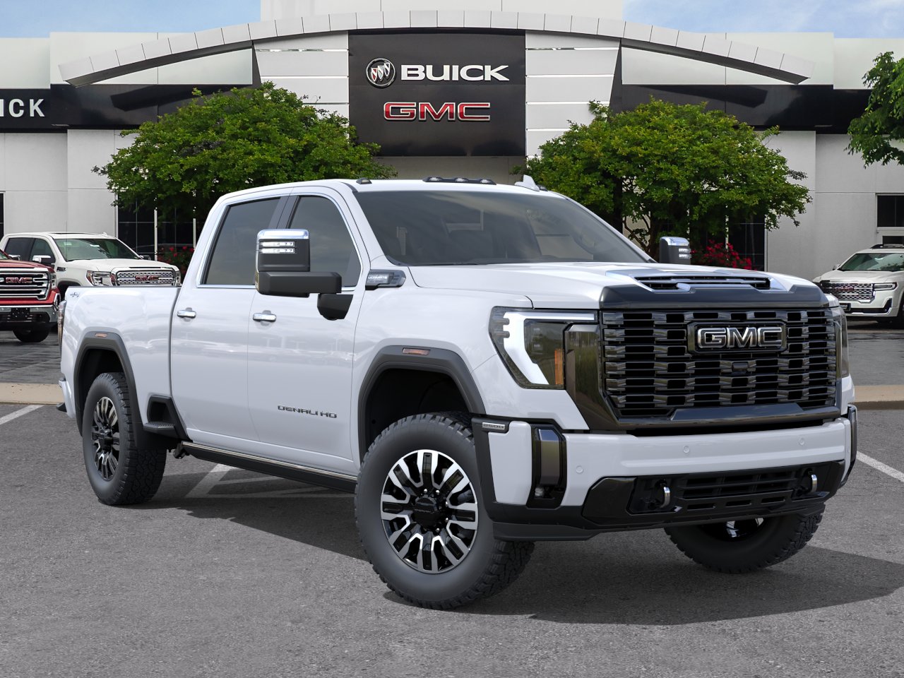 New 2026 Glacier White Tricoat GMC Denali Ultimate image 32