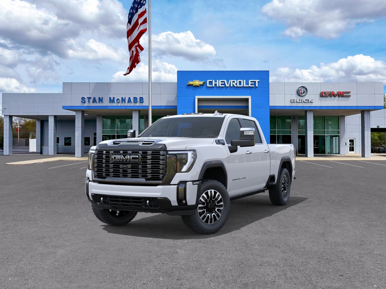 New 2026 Glacier White Tricoat GMC Denali Ultimate image 32