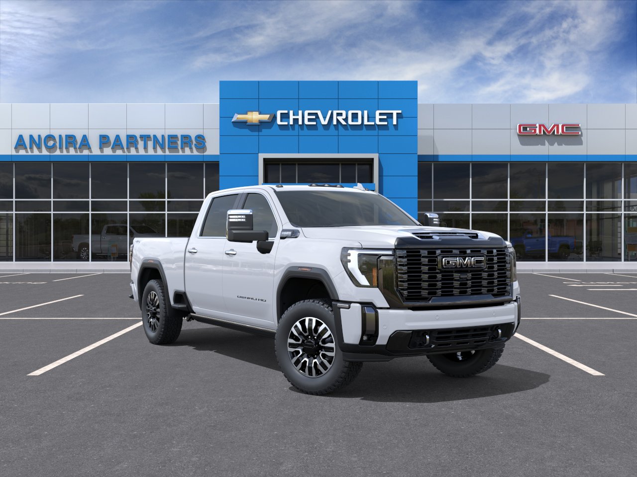 New 2026 Glacier White Tricoat GMC Denali Ultimate image 2