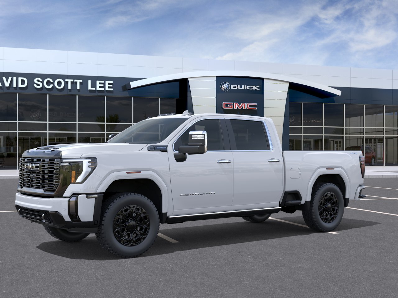 New 2026 Glacier White Tricoat GMC Denali Ultimate image 2